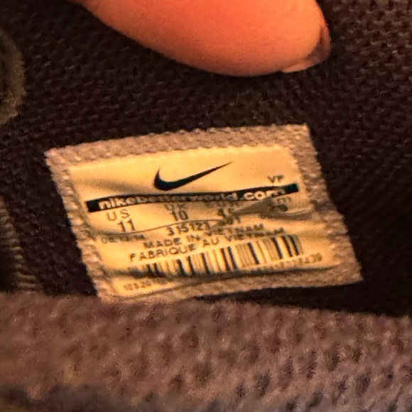 Nike Air Force 1 Black pearl Glitter Sneakers EUC 10.5 - Picture 17 of 17